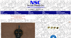 Desktop Screenshot of nozzlesupply.com
